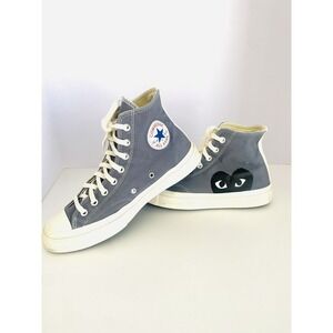 CdG PLAY Converse Men's Chuck Taylor All Star Single Heart High-Top Sneakers 8.5